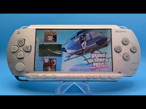 Видео: №32 Sony PSP 1000 (Ice Silver). Обзор лота (демонстрация работы)