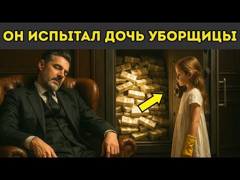 Видео: МИЛЛИАРДЕР ПРИТВОРИЛСЯ СПЯЩИМ И ЗАСТАЛ ДОЧЬ УБОРЩИЦЫ ЗА ЭТИМ…