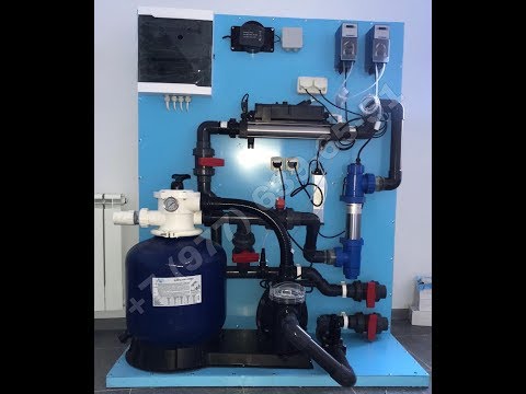 Видео: Комплект оборудования для бассейна