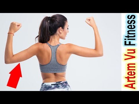 Видео: Фитнес для женщин 2 в 1 Подтянуть Обвисшую Кожу на Руках и Убрать Холку