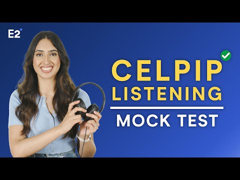 Видео: Пробный тест по аудированию CELPIP с примерами ответов