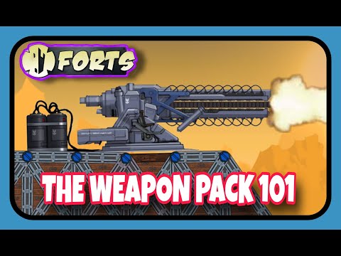 Видео: Forts - Имба пушка в действии!!! The weapon pack 101 #фортс #ЛысыйДядь