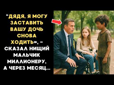 Видео: "ДЯДЯ, Я ВРАЧ, Я МОГУ ЗАСТАВИТЬ ВАШУ ДОЧЬ СНОВА ХОДИТЬ», - СКАЗАЛ НИЩИЙ МИЛЛИОНЕРУ