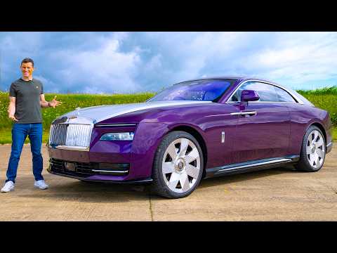 Видео: Rolls-Royce Spectre — безумная роскошь!