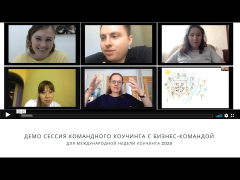 Видео: Демо сессия командного коучинга с бизнес-командой