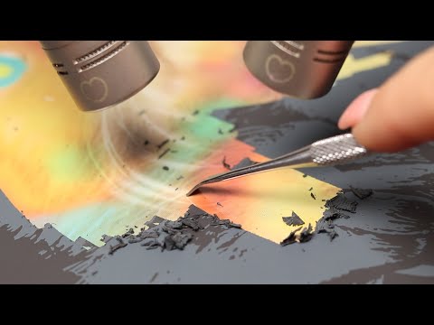 Видео: АСМР Мягкие звуки соскабливания 🤤✨ 100% Релаксация