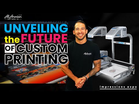 Видео: Инновации в области DTF, трафаретной печати и термопресса, которые нельзя пропустить!
