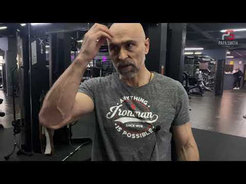 Видео: Три упражнения на бицепс от Папы Смита.