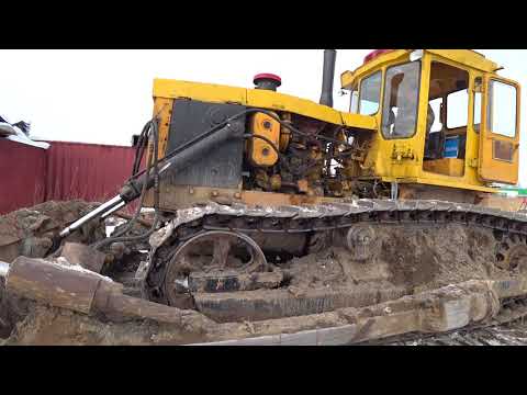 Видео: Бульдозер Т-170