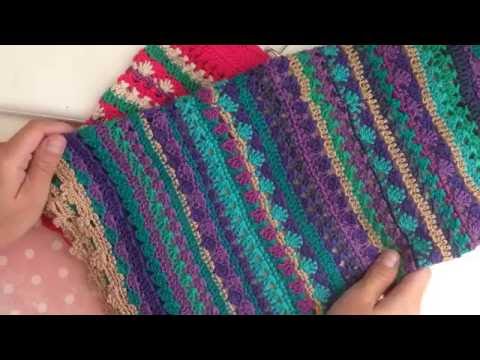 Видео: Юбка крючком по мотивам Ванессы Монторо / перекрещенные столбики с накидом/ вяжем образец