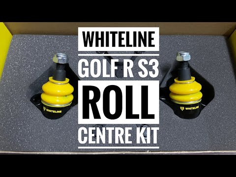 Видео: Как установить комплект Roll Centre Kit для Whiteline Audi S3 8V и Golf R MK7