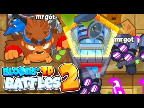Видео: Скоростные битвы #7. Прохождение Bloons TD Battles 2