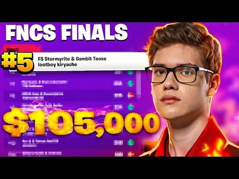 Видео: #5 НА FNCS ($105,000) 🏆