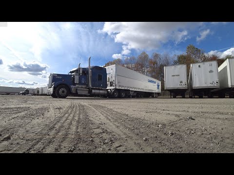 Видео: Выехал в рейс Дальнобой по США 🇺🇸 Kenworth W900