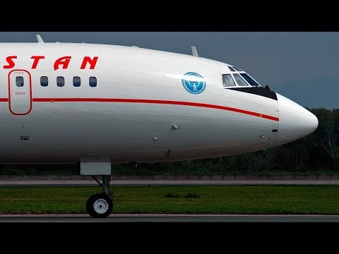 Видео: ✈Ту-154М - НЕВЕРОЯТНЫЙ ЗВУК!