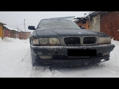 Видео: BMW E38 первые проблемы, я полез в багажник