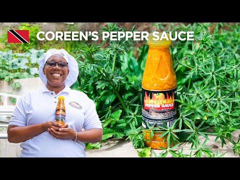 Видео: Классический домашний перечный соус от Coreen в Тринидаде и Тобаго 🇹🇹 Foodie Nation