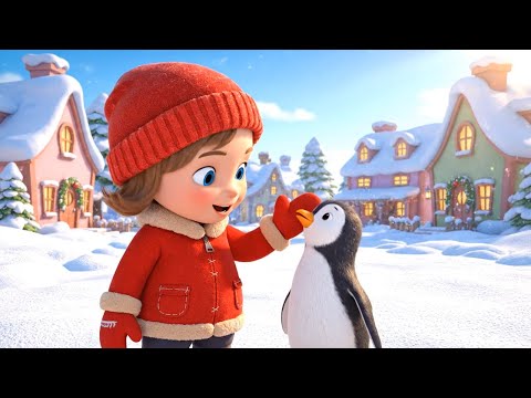 Видео: Мэри был маленький пингвин 🐧❄
