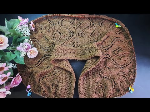 Видео: ЧАСТЬ 1//УСПЕТЬ ВСЕ// ПОТРЯСАЮЩИЙ  КАРДИГАН СПИЦАМИ ИЗ ХЛОПКА И ШЕЛКА  "ШАНТАЛЬ"