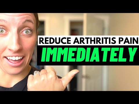 Видео: 5 способов МГНОВЕННО уменьшить боль при остеоартрите | Уменьшите боль в суставах прямо сейчас