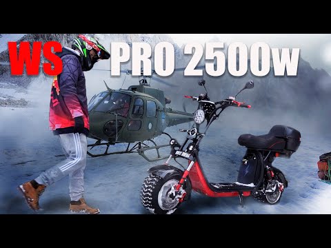 Видео: WS-PRO 2500W Отзыв - Бюджетный электроскутер CITYCOCO 2021 года!