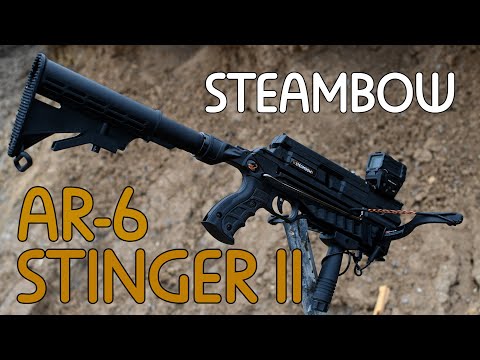 Видео: Тактический Робин Гуд: Steambow AR-6 Stinger II