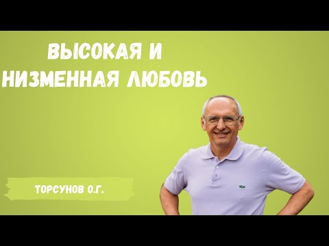 Видео: Торсунов О.Г.  Высокая и низменная любовь