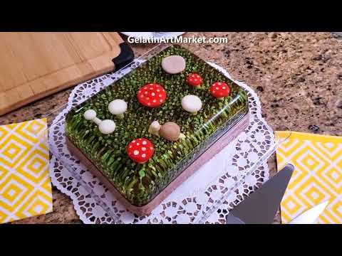 Видео: Очень красивые десерты из желе и кремов в 3D