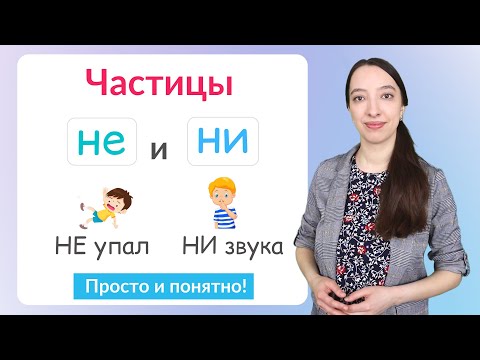 Видео: Частицы Не и Ни. Различие частиц не и ни