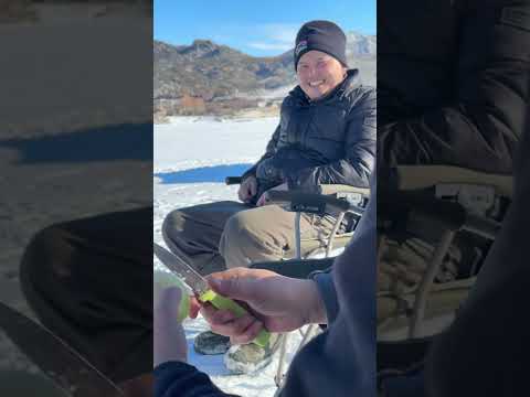 Видео: Зимняя рыбалка на озере Жасыбай