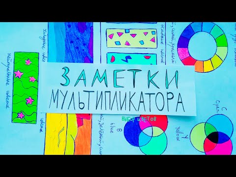 Видео: Цветовой круг, RGB, CMY и подбор цветов. Color wheel, RGB, CMY