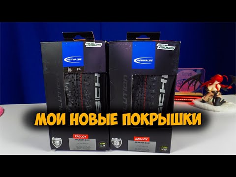 Видео: Моя новая резина Schwalbe Thunder Burt с Aliexpress