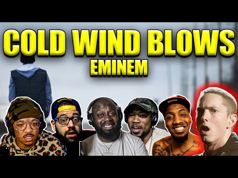 Видео: Самая жёсткая вступительная песня альбома! Эминем «Cold Wind Blows» | Лучшая подборка реакций