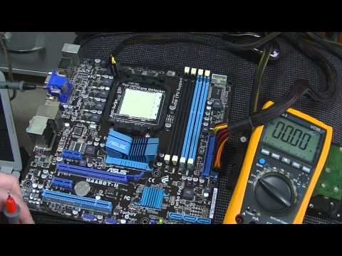 Видео: Быстрый ремонт материнской платы ASUS