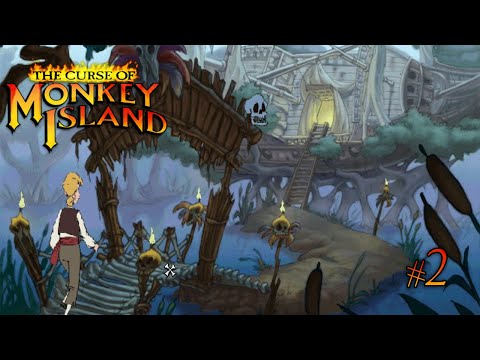 Видео: 2 Давайте поиграем в The Curse of Monkey Island