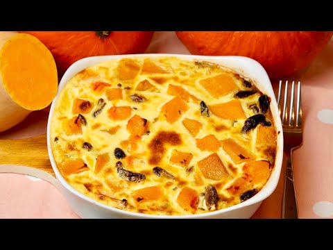 Видео: Нежнейшая ЗАПЕКАНКА из ТЫКВЫ! Без Муки! Потрясающе Вкусно и Просто!