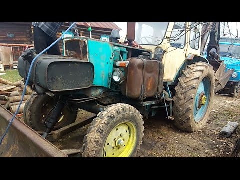 Видео: ЭО2621 на базе ЮМЗ-6 первый пуск 2021