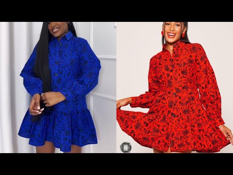 Видео: Как раскроить и сшить платье-рубашку со сборками. #diy #sewingtutorial