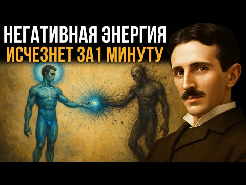 Видео: РАСТВОРИТЕ НЕГАТИВНУЮ ЭНЕРГИЮ ЗА 1 МИНУТУ - Никола Тесла