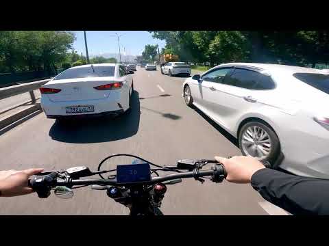 Видео: На работу, с ветерком :) Talaria POV #talaria #pov #ebike #almaty