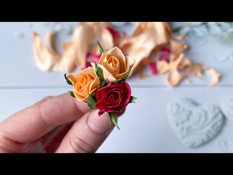 Видео: Бутоны роз из обрезков фоамирана Что делать с остатками фоамирана? Foam sheets craft flowers