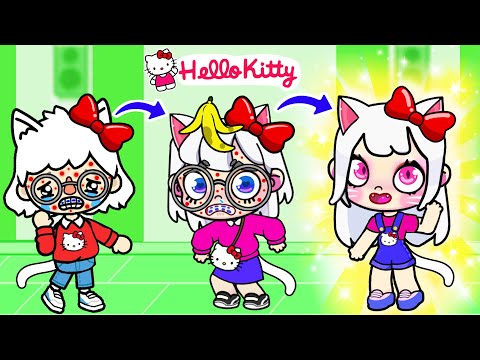 Видео: Ботанша Стала HELLO KITTY! Новые Школьные Истории в Тока Бока | Toca Boca | Avatar World