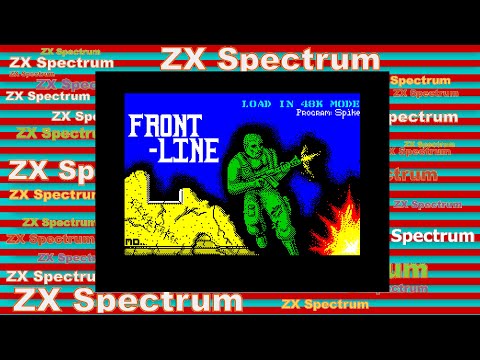 Видео: Прохождение игры Frontline на ZX Spectrum - ретро игры