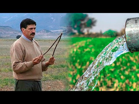 Видео: Лозоходец и поиск воды в подземных ручьях. Техники и секреты | Документальный фильм