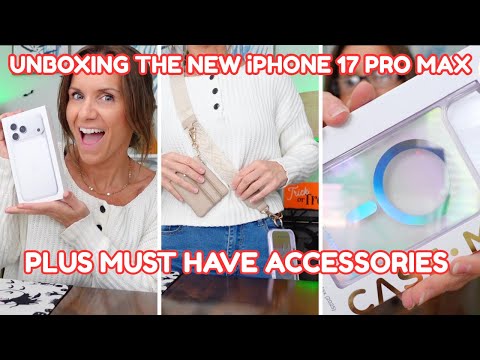 Видео: РАСПАКОВКА НОВОГО iPhone 17 Pro Max + аксессуары (первые впечатления) | Дом с Трейси