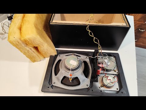 Видео: Heco pps-20 что внутри? Всегда делайте ревизию старой акустики.