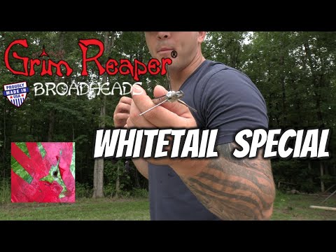 Видео: Обзор Grim Reaper Whitetail Special Broad-Head