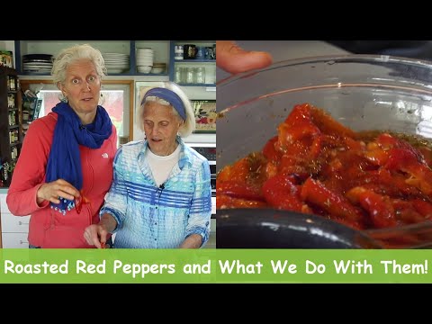 Видео: Жареный красный перец и что мы с ним делаем!