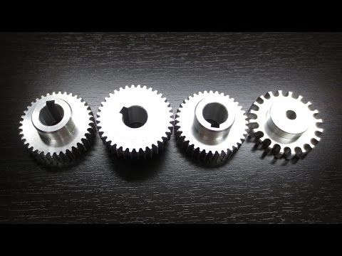 Видео: Как сделать шестерёнки - homemade gear