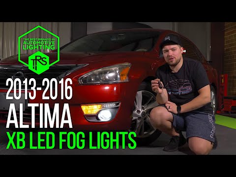 Видео: Установка светодиодных противотуманных фар Morimoto XB | Nissan Altima 13–16